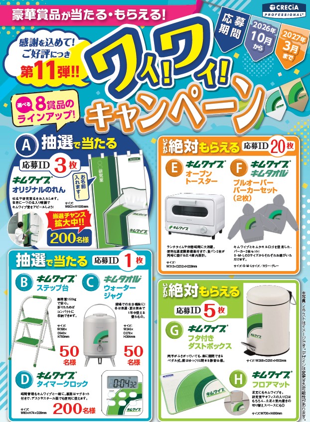 日本製紙クレシア（株）　ワイ！ワイ！キャンペーン