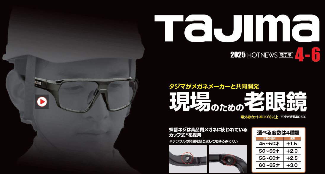 現場のための老眼鏡