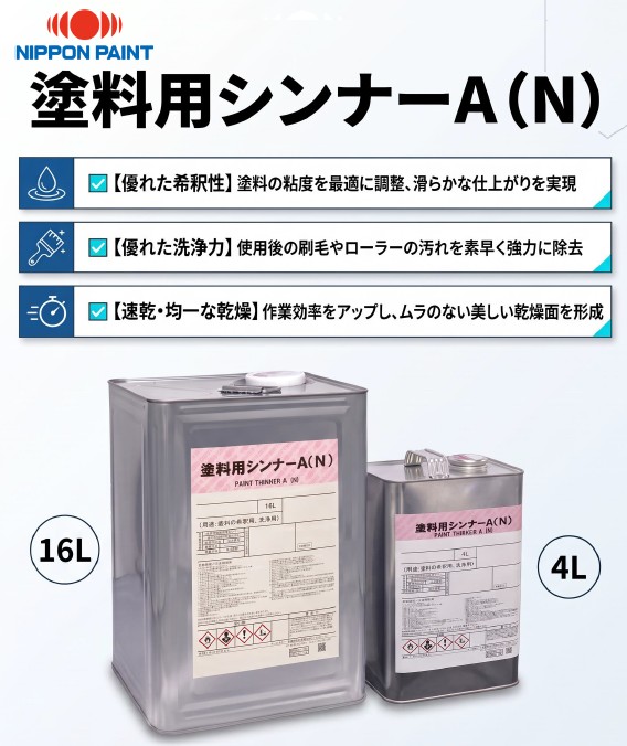 ニッペホームプロダクツ（株） 塗料用シンナー