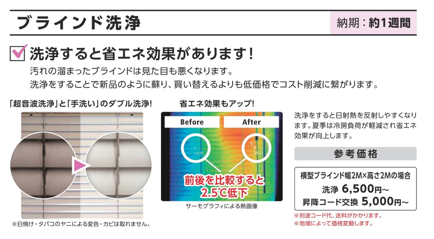 修理工房 直治郎 ブラインド洗浄