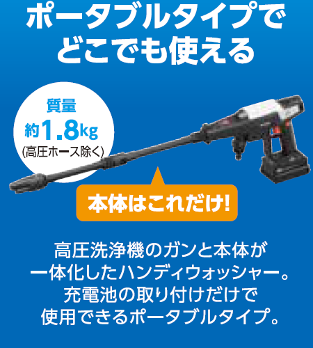 アイリスオーヤマ ウォッシャー ポータブル