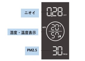 アイリス 大型空気清浄機 ニオイセンサ