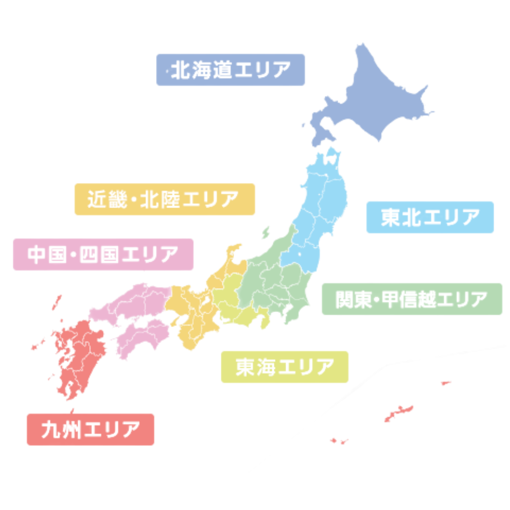 トラスコエリアマップ