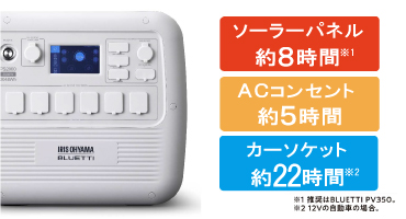 アイリス　ポータブル電源　2-1