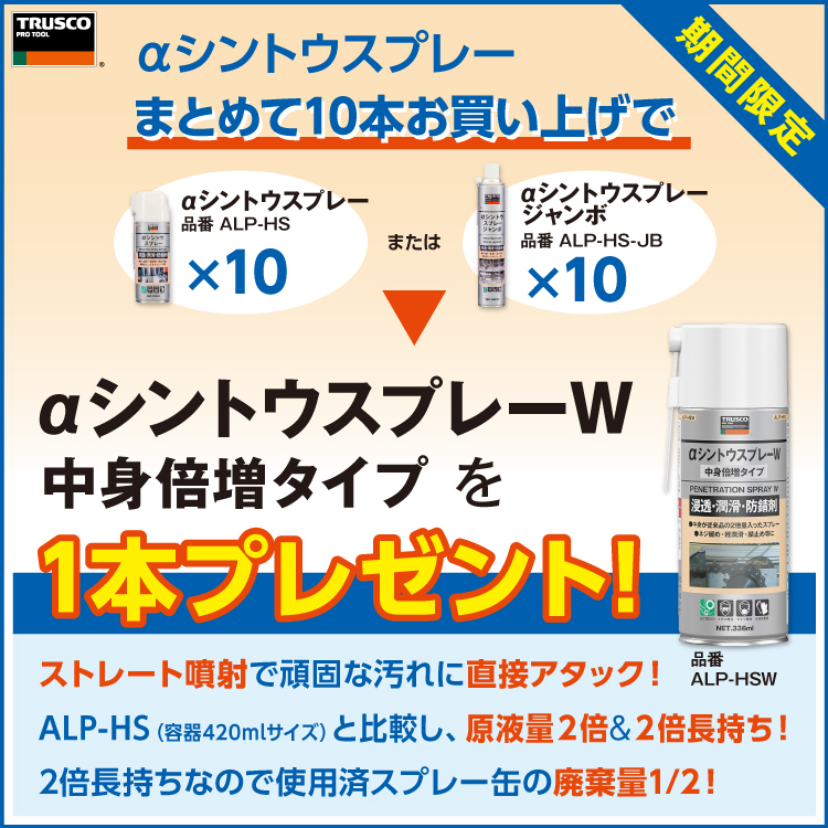 TRUSCO シントウスプレー キービジュアル