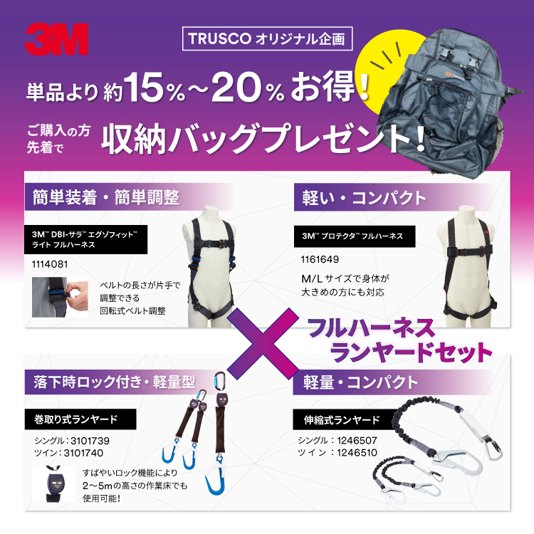 3M　フルハーネス　キービジュアル