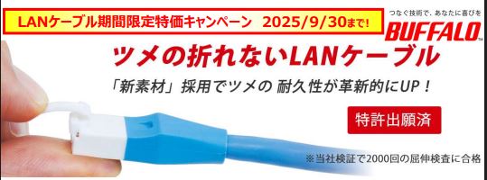 （株）バッファローLANケーブルＣＰ