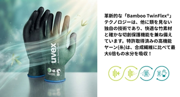 UVEX　新世代耐切創手袋