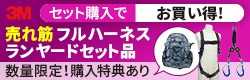 3M　ハーネスランヤード特別セット　バナー