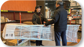 すぐ欲しいを叶える ユーザー様商品引取りサービス ユークル