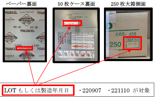 TRUSCOシートペーパー