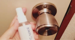 ダイアン JOKINAIR使用例ドアノブ画像